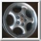 2 St�ck Alufelgen 9,5 x 17<br>Fondmetal - Top 1 silber<br>5/112/20<br>MERCEDES BENZ W 129 (nur HA)<br>(Verkauf nur Postenweise - Preis gilt pro St�ck)